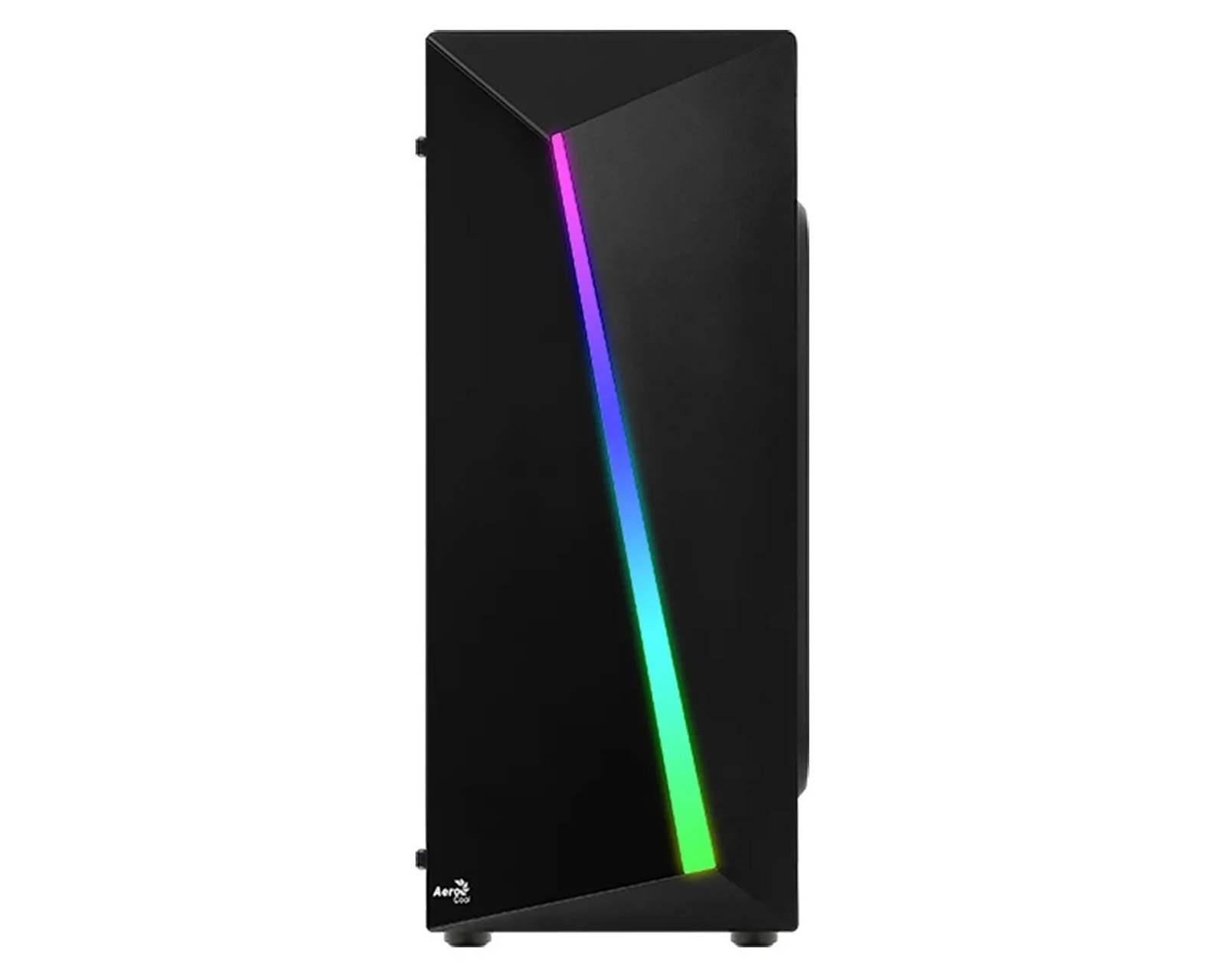 Foto 3 pulgar | Gabinete Aerocool Shard color Negro Rgb Atx S/fuente Cristal Shard Tempered Glass/bk