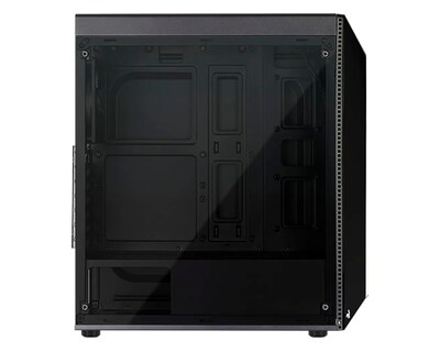 Foto 3 | Gabinete Aerocool Shard color Negro Rgb Atx S/fuente Cristal Shard Tempered Glass/bk