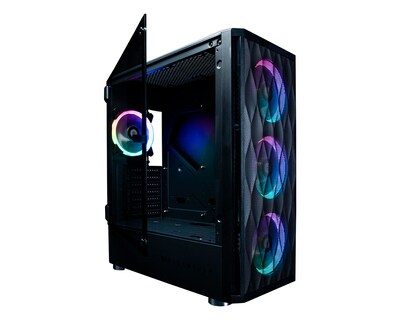 Foto 1 | Gabinete Balam Rush Sgx3000 Skydragon Atx Argb 4vent S/fuente Cristal Br-931298 color Negro