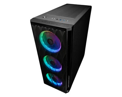Foto 2 | Gabinete Balam Rush Sgx3000 Skydragon Atx Argb 4vent S/fuente Cristal Br-931298 color Negro