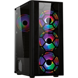 Foto 1 | Gabinete Gamer Balam Rush Kronos Gsx6000 color Negro 4 Fan Argb Br-932387