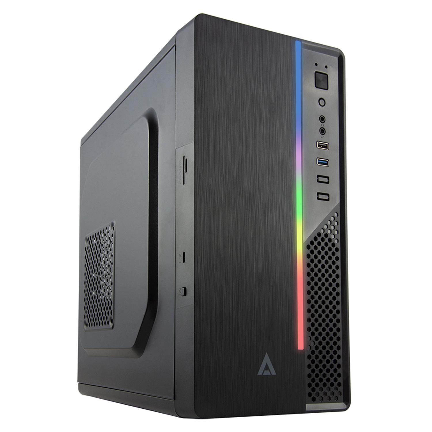 Foto 2 pulgar | Gabinete Gamer Acteck Ultron X600 Rgb 500w Ac-929547 color Negro