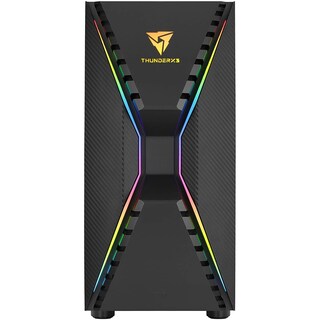 Foto 2 | Gabinete Gamer color Negro Aerocool Thunder X3 Cronus G 1 Fan Argb Atx Cristal Templado
