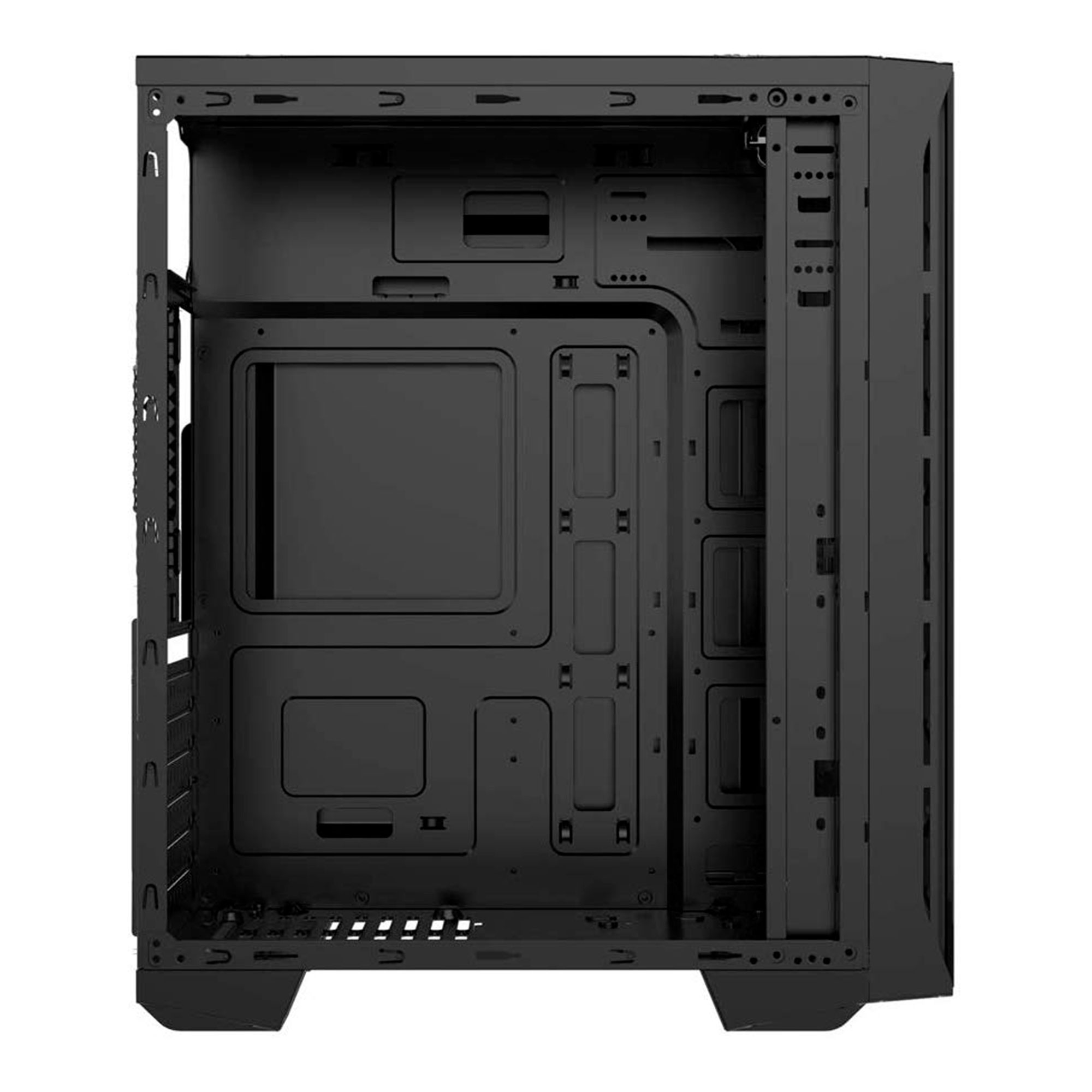 Foto 4 pulgar | Gabinete Atx/micro-atx/mini-itx Ocelot Gaming Ogec01 Sin Fuente Sin Ventiladores color Negro