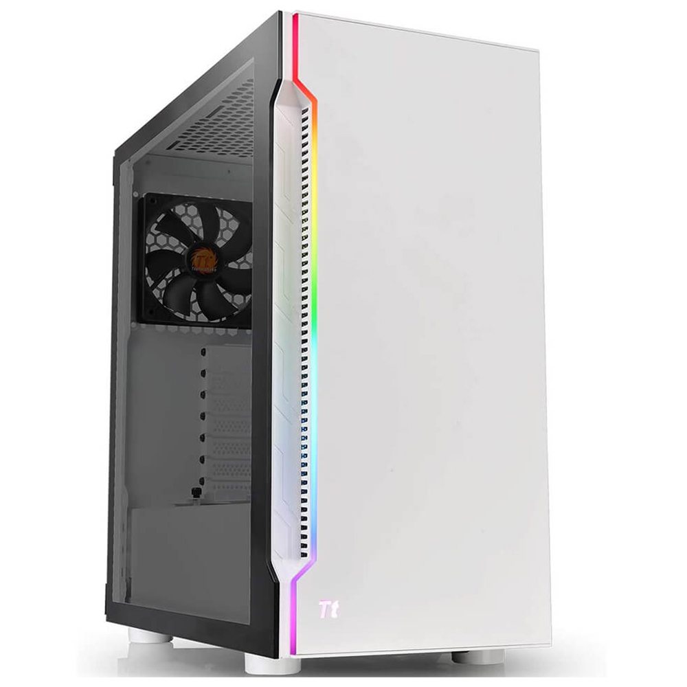 Foto 2 pulgar | Gabinete Gamer Thermaltake H200 Tg Media Torre Cristal Templado Rgb color Blanco Ca-1m3-00m6wn-00 Blanco