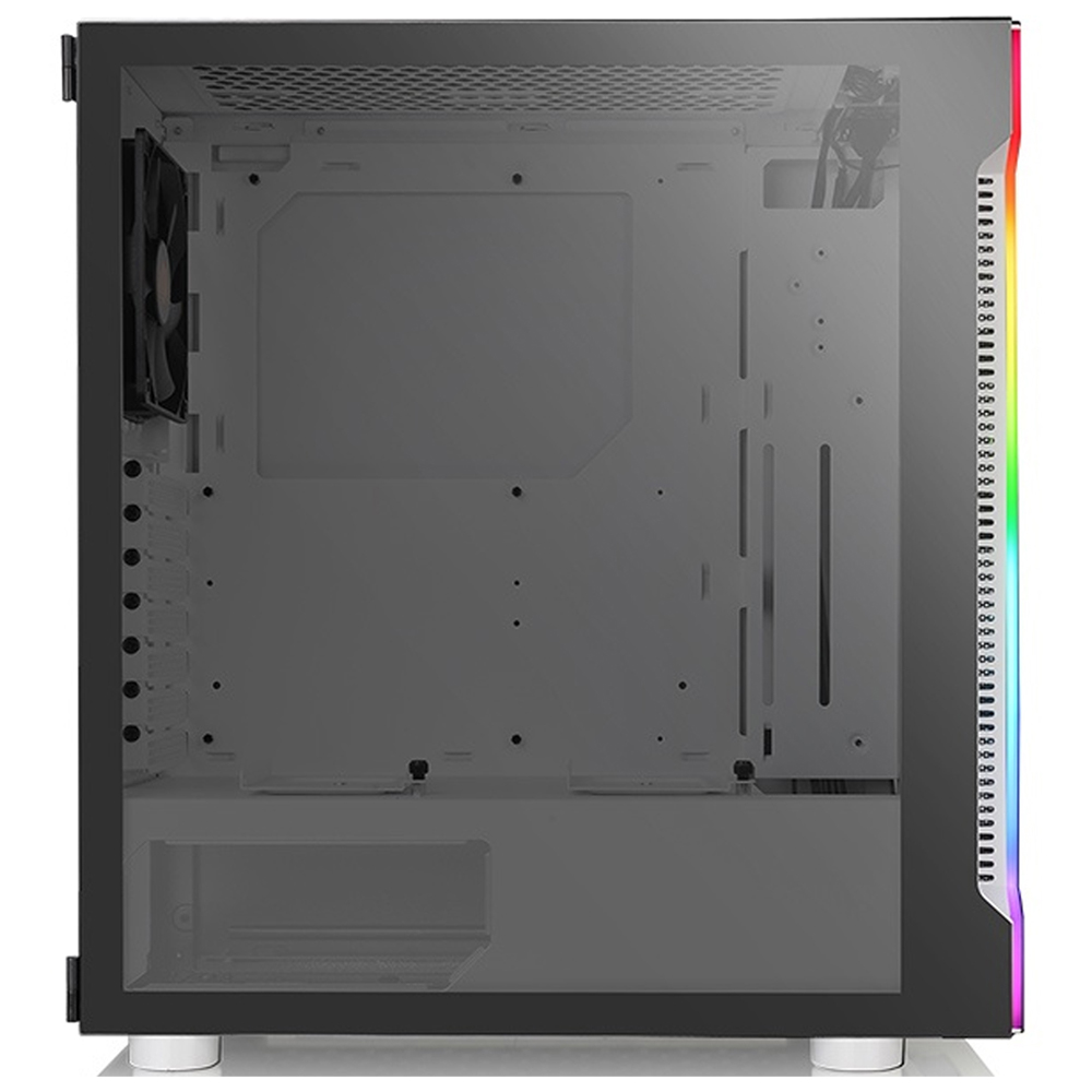 Foto 4 pulgar | Gabinete Gamer Thermaltake H200 Tg Media Torre Cristal Templado Rgb color Blanco Ca-1m3-00m6wn-00 Blanco