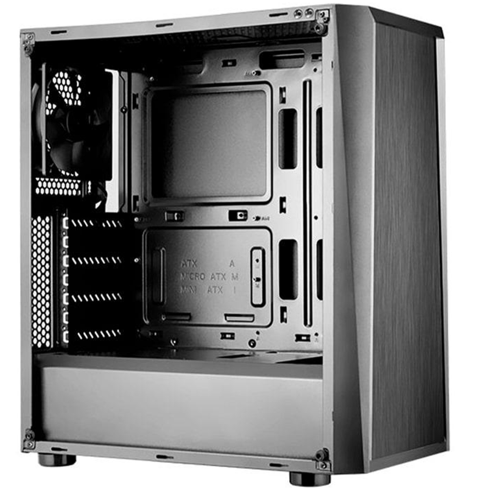 Foto 3 pulgar | Gabinete Gamer Cougar Mx340 1 Fan Atx Cristal Templado