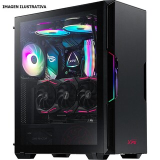 Foto 5 | Gabinete gamer media torre color Negro XPG