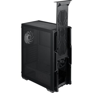Foto 6 | Gabinete gamer media torre color Negro XPG