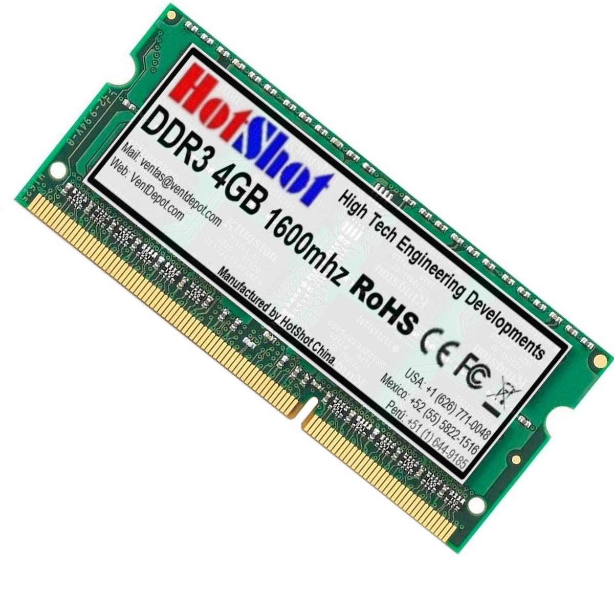 Foto 2 pulgar | Memoria Ram De Rendimiento Hotshot Mxoon-001 4 Gb Verde