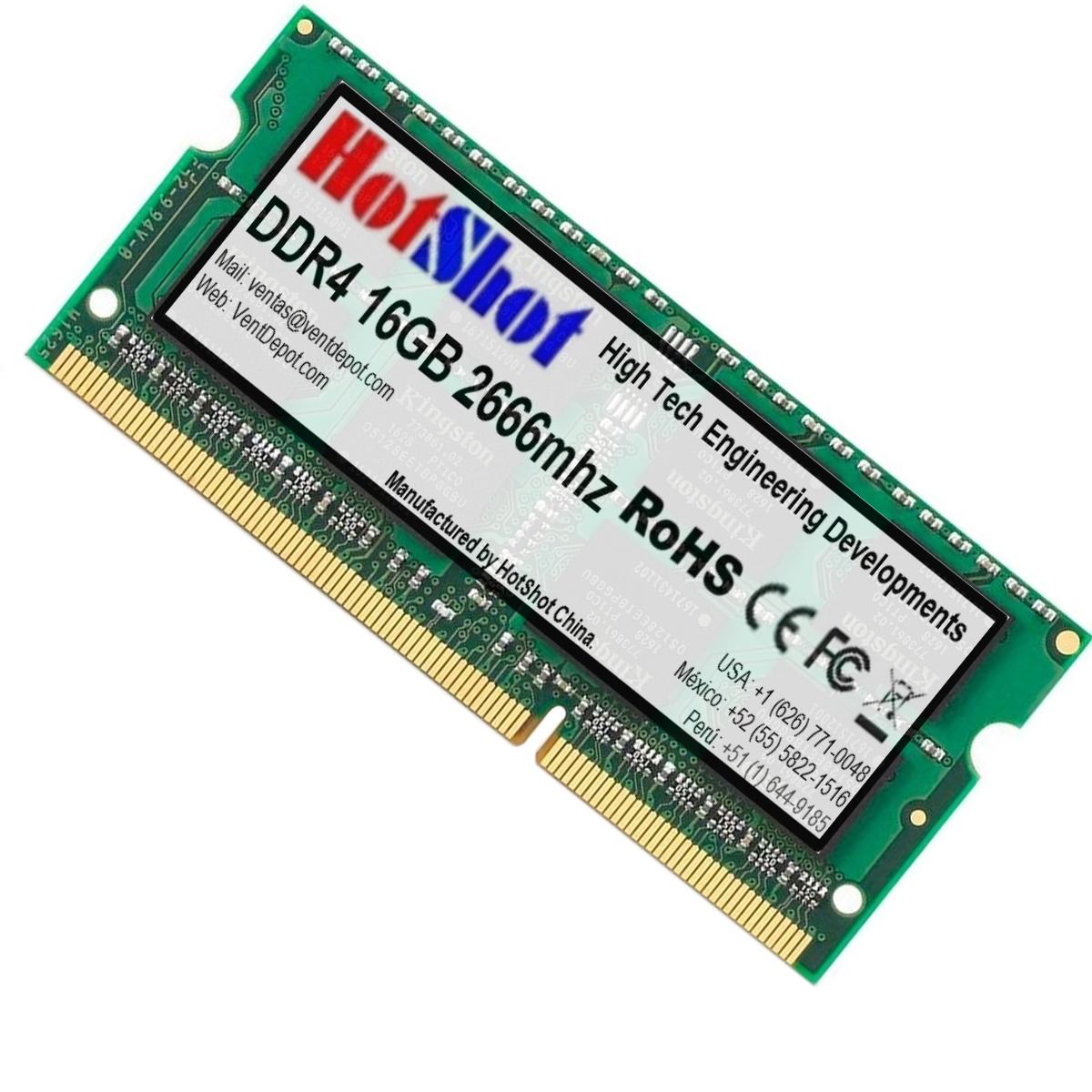 Foto 2 pulgar | Memoria Ddr3 De Rendimiento Hotshot Mxoxn-008 16 Gb Verde