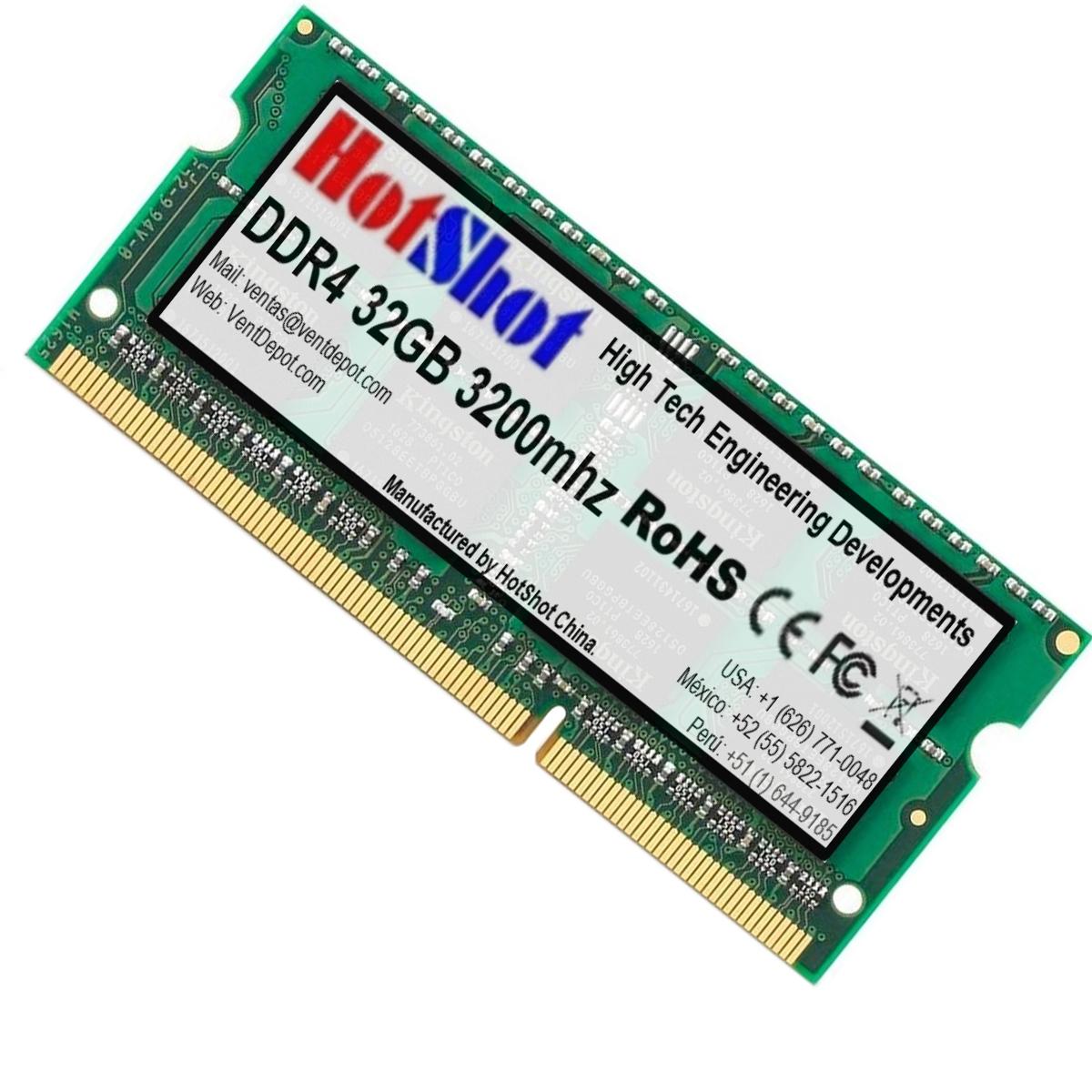 Foto 2 pulgar | Memoria Ddr3 Para Videojuegos Hotshot Mxoxn-010 32 Gb Verde