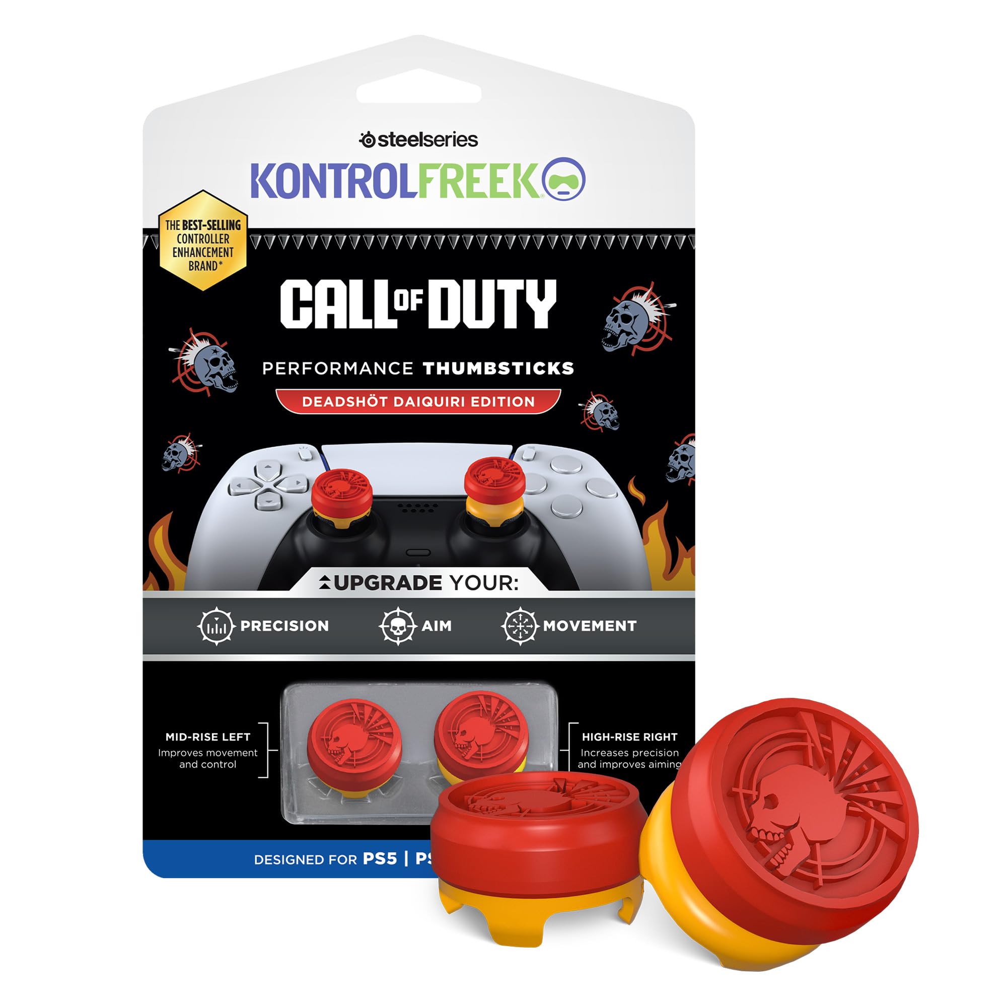 Foto 2 pulgar | Palancas Kontrolfreek Call Of Duty Deadshot Para Ps5/ps4 - Venta Internacional.