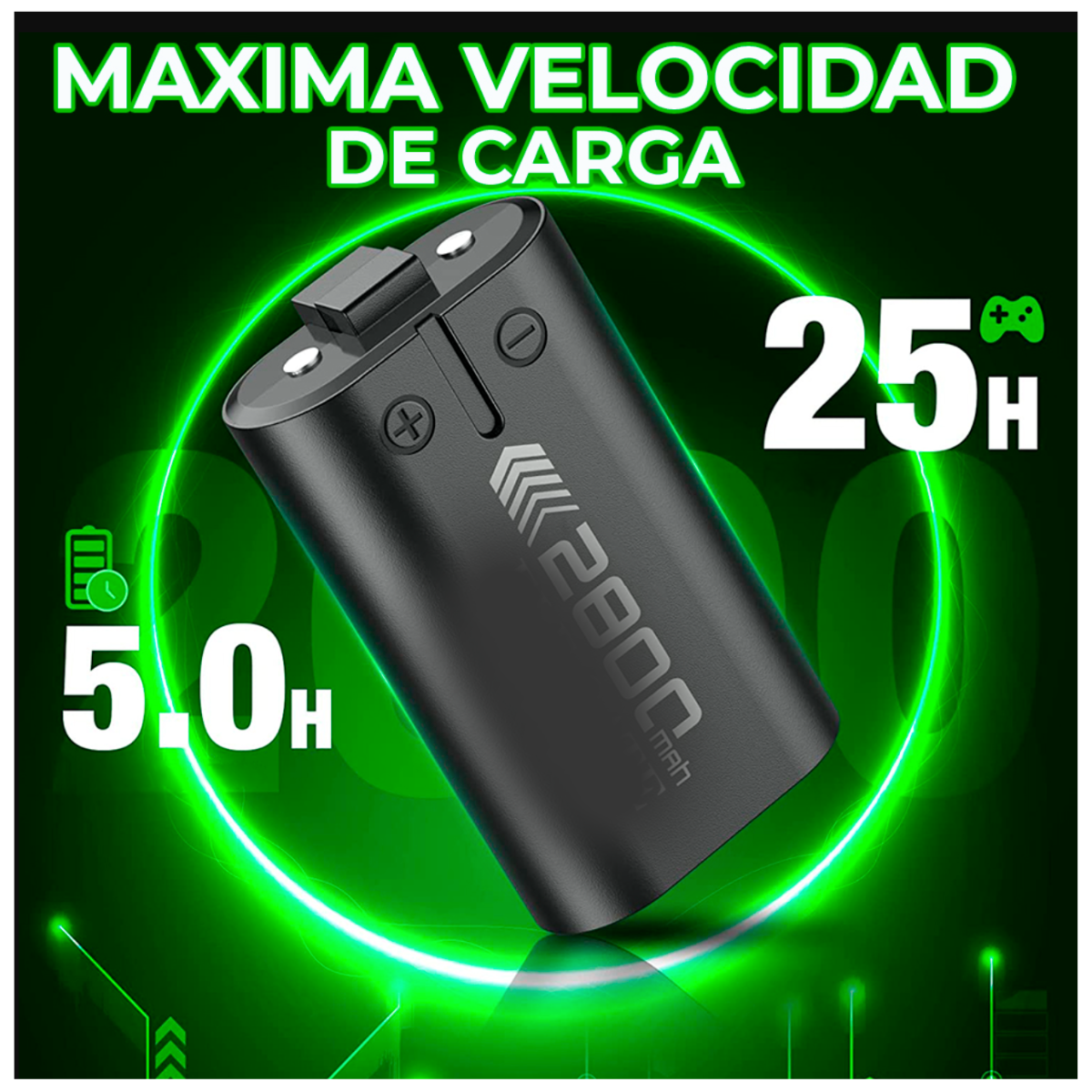 Foto 4 pulgar | Cargador Con 4 Baterías Compatible Con Xbox