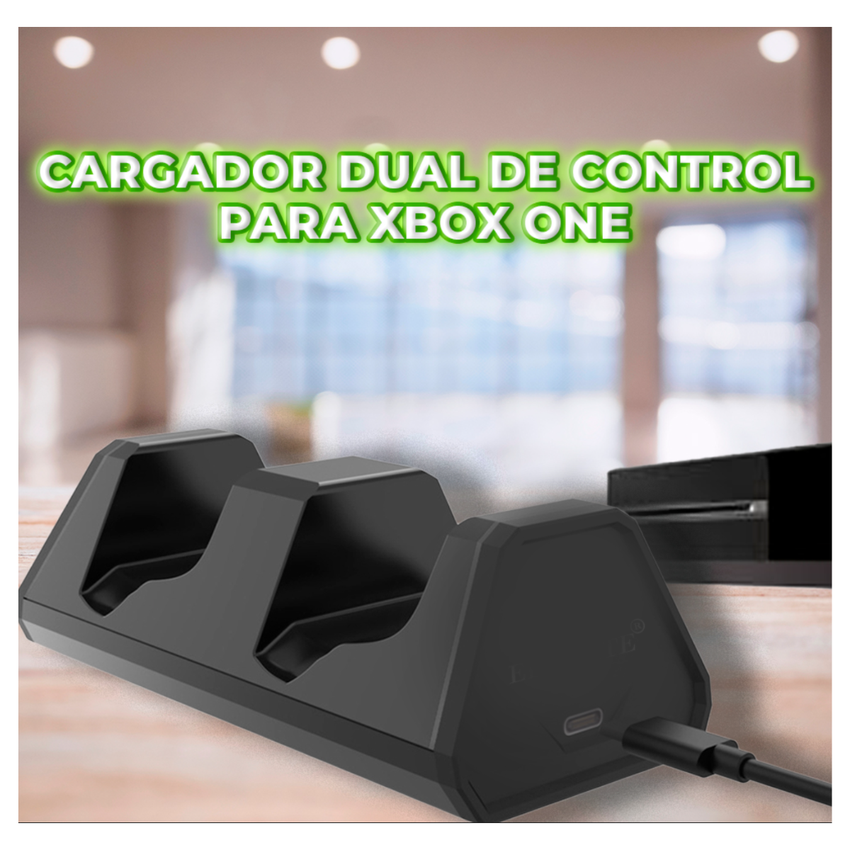 Foto 4 pulgar | Base Cargadora Compatible Para Controles Xbox Y Playstation