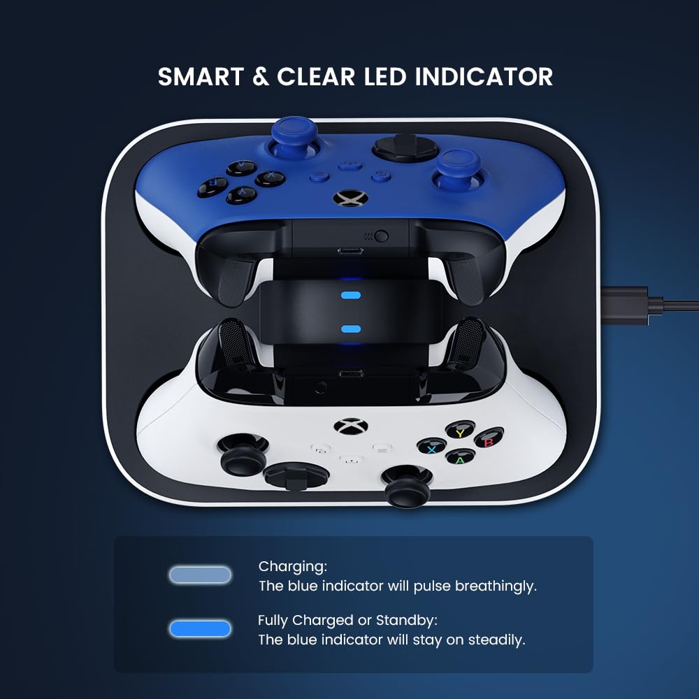 Foto 7 pulgar | Charger Station Gamesir Para Mando Xbox One/xbox Series X|s - Venta Internacional.