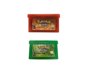 Foto 1 | Paquete 2 Cartuchos Nintendo GBA REPRO Game Boy Pokémon Leaf Green & Firered en Inglés