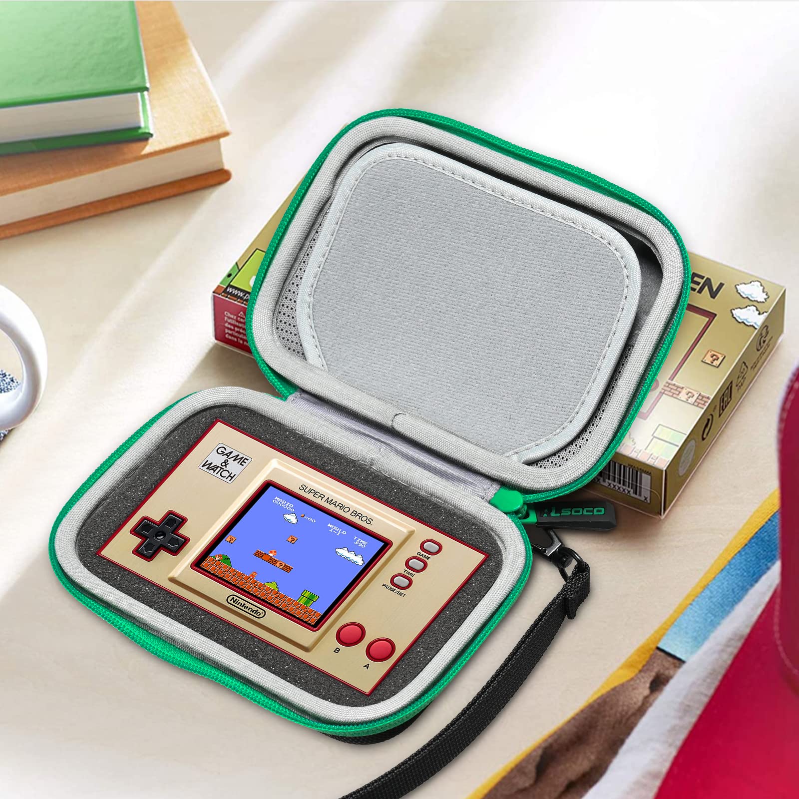 Foto 6 pulgar | Funda De Transporte Rlsoco Para Nintendo Game & Watch: Super Mario Bros/the Legend Of Zelda - Venta Internacional.
