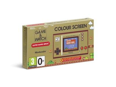 Foto 1 | Game & Watch Nintendo Super Mario Bros Con Reloj Digital - Venta Internacional.