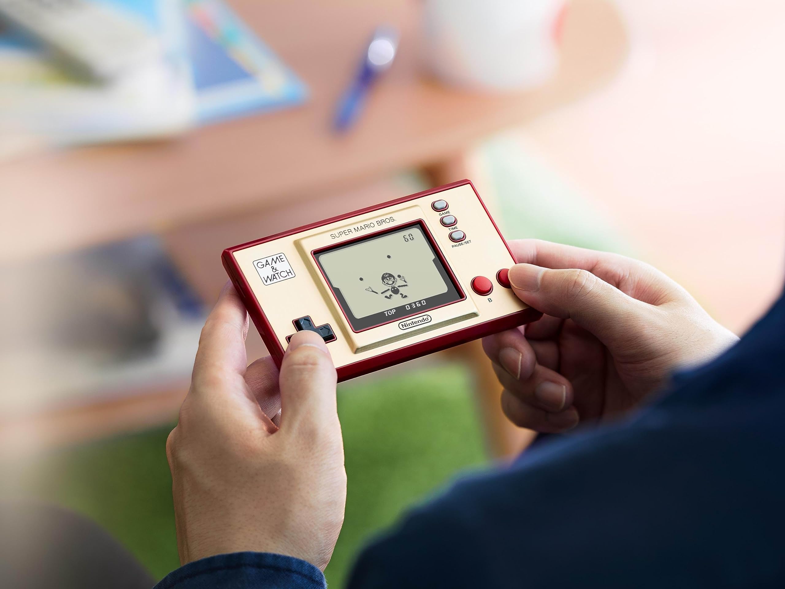 Foto 5 pulgar | Game & Watch Nintendo Super Mario Bros Con Reloj Digital - Venta Internacional.