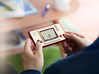 Foto 4 | Game & Watch Nintendo Super Mario Bros Con Reloj Digital - Venta Internacional.