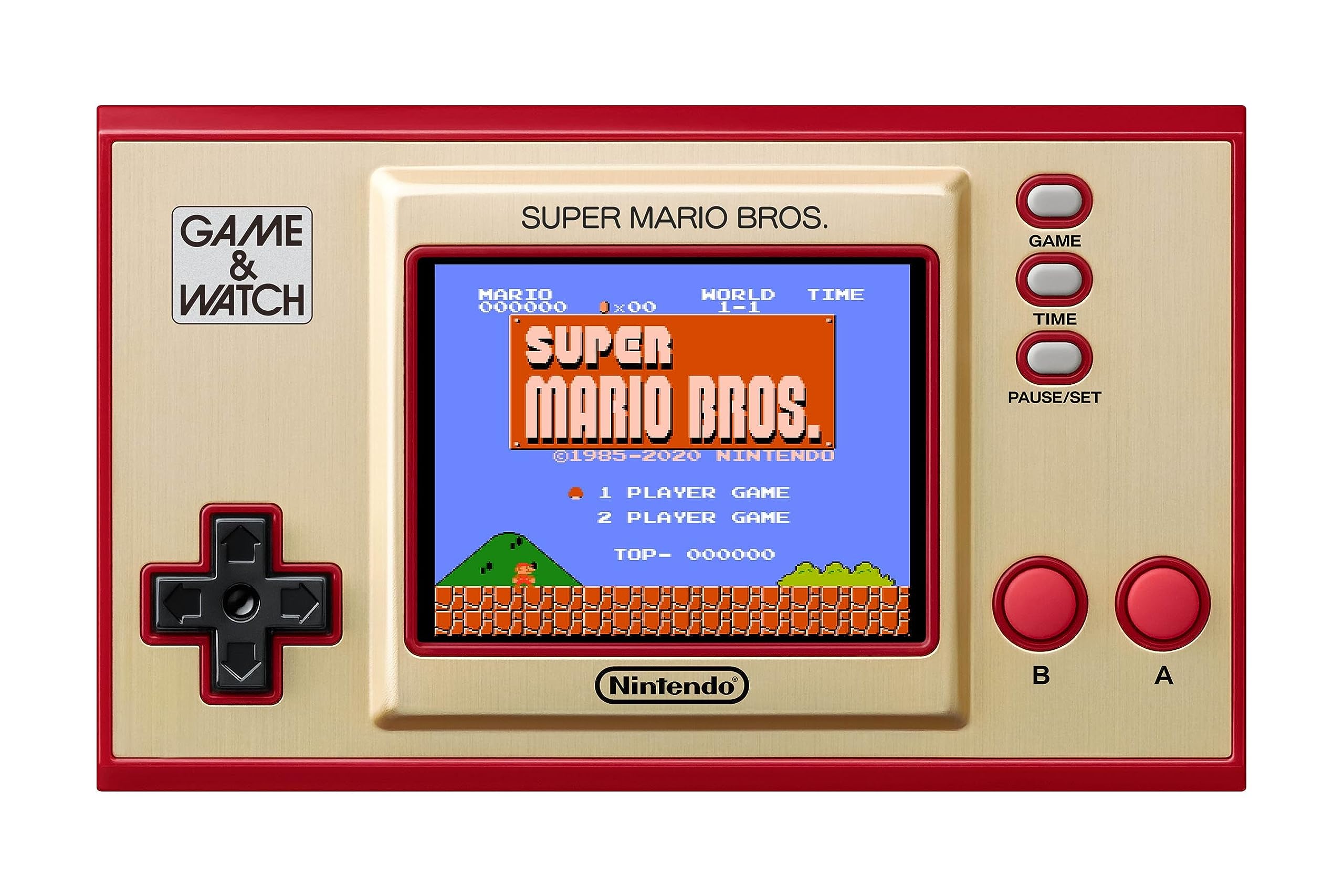 Foto 8 pulgar | Game & Watch Nintendo Super Mario Bros Con Reloj Digital - Venta Internacional.