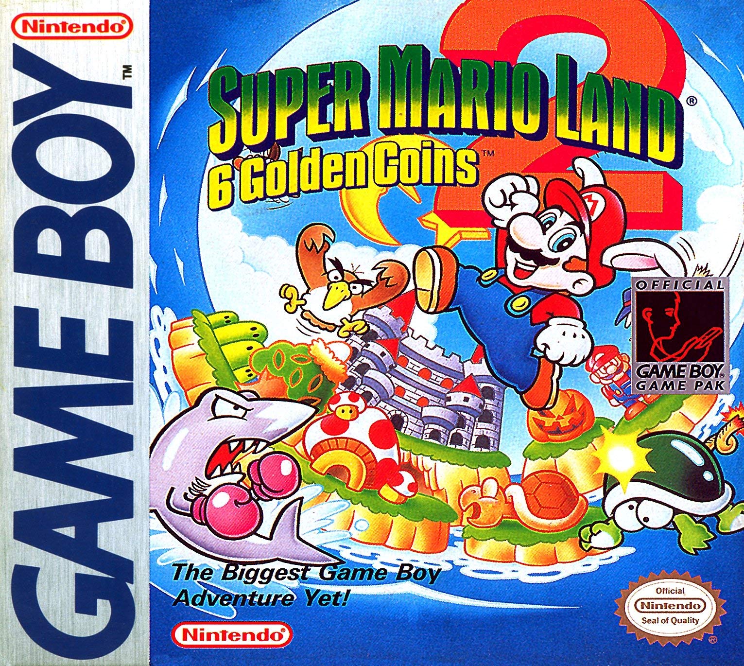 Foto 2 pulgar | Reacondicionado Videojuego Nintendo Super Mario Land 2:6 Monedas Doradas - Venta Internacional.