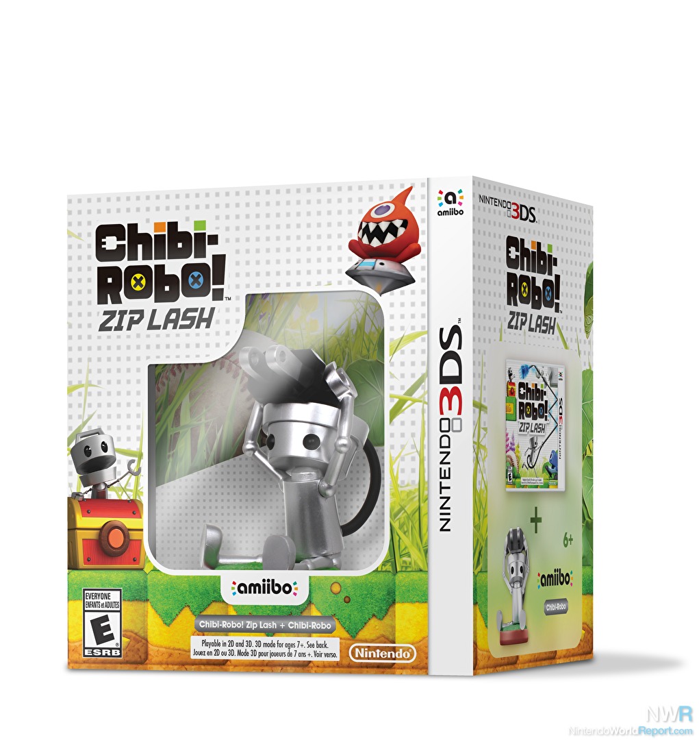 Amiibo + Videojuego Chibi-Robo! Zip Lash Para Nintendo 3ds | Coppel.com