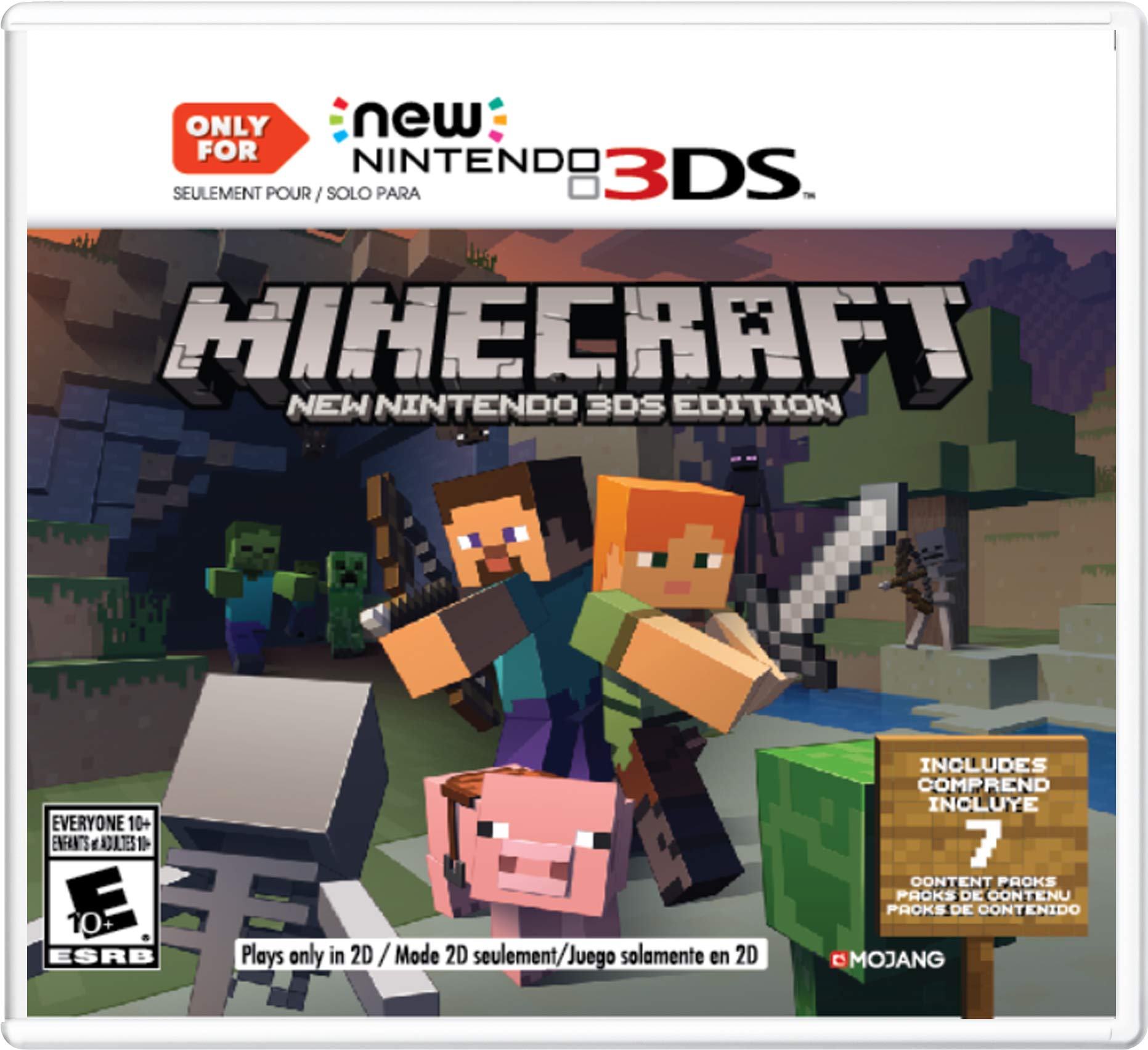 Foto 2 pulgar | Videojuego Nintendo 3ds Minecraft New Nintendo 3ds Edition - Venta Internacional.