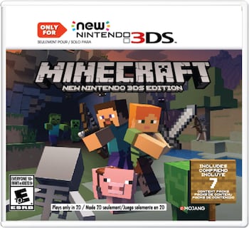 Foto 1 | Videojuego Nintendo 3ds Minecraft New Nintendo 3ds Edition - Venta Internacional.