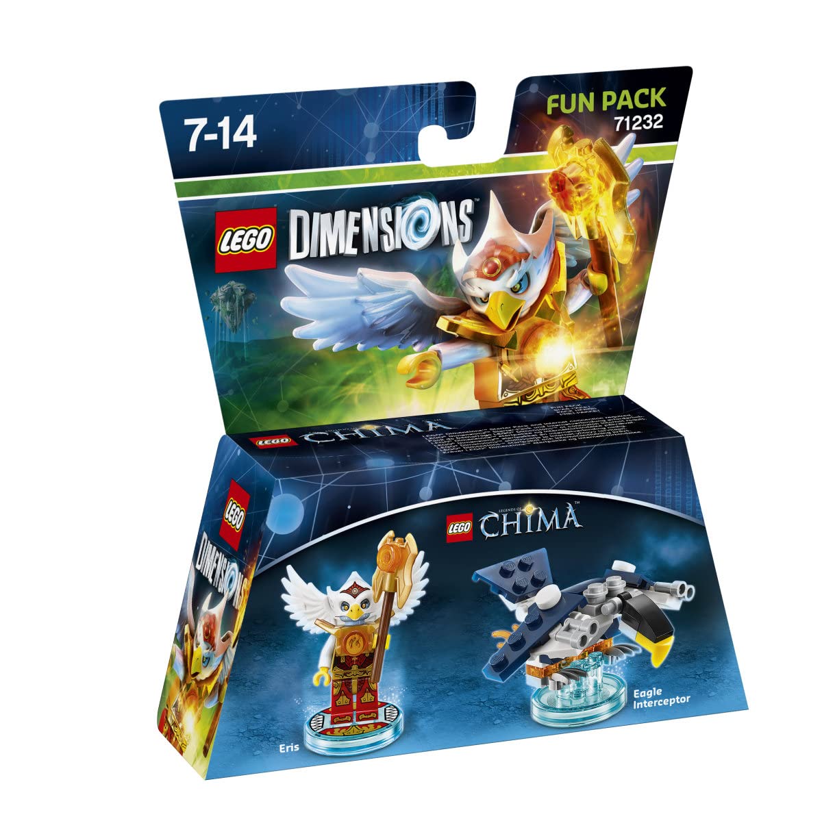 Paquete Divertido Chima Eris De Toy Lego Dimensions Con Eagle Princess - Venta Internacional.