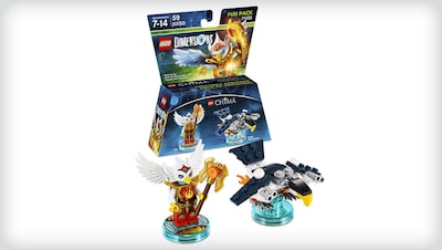 Foto 3 | Paquete Divertido Chima Eris De Toy Lego Dimensions Con Eagle Princess - Venta Internacional.