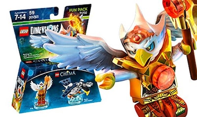 Foto 4 | Paquete Divertido Chima Eris De Toy Lego Dimensions Con Eagle Princess - Venta Internacional.