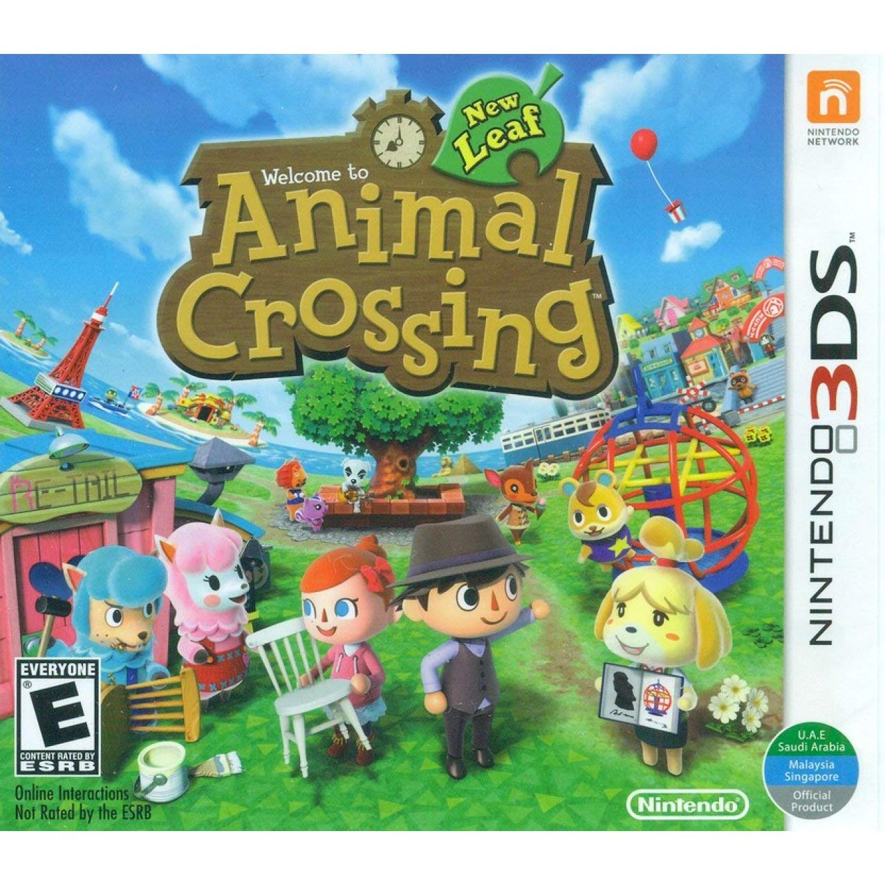 Videojuego Nintendo 3ds Animal Crossing New Leaf World Ed. - Venta Internacional.