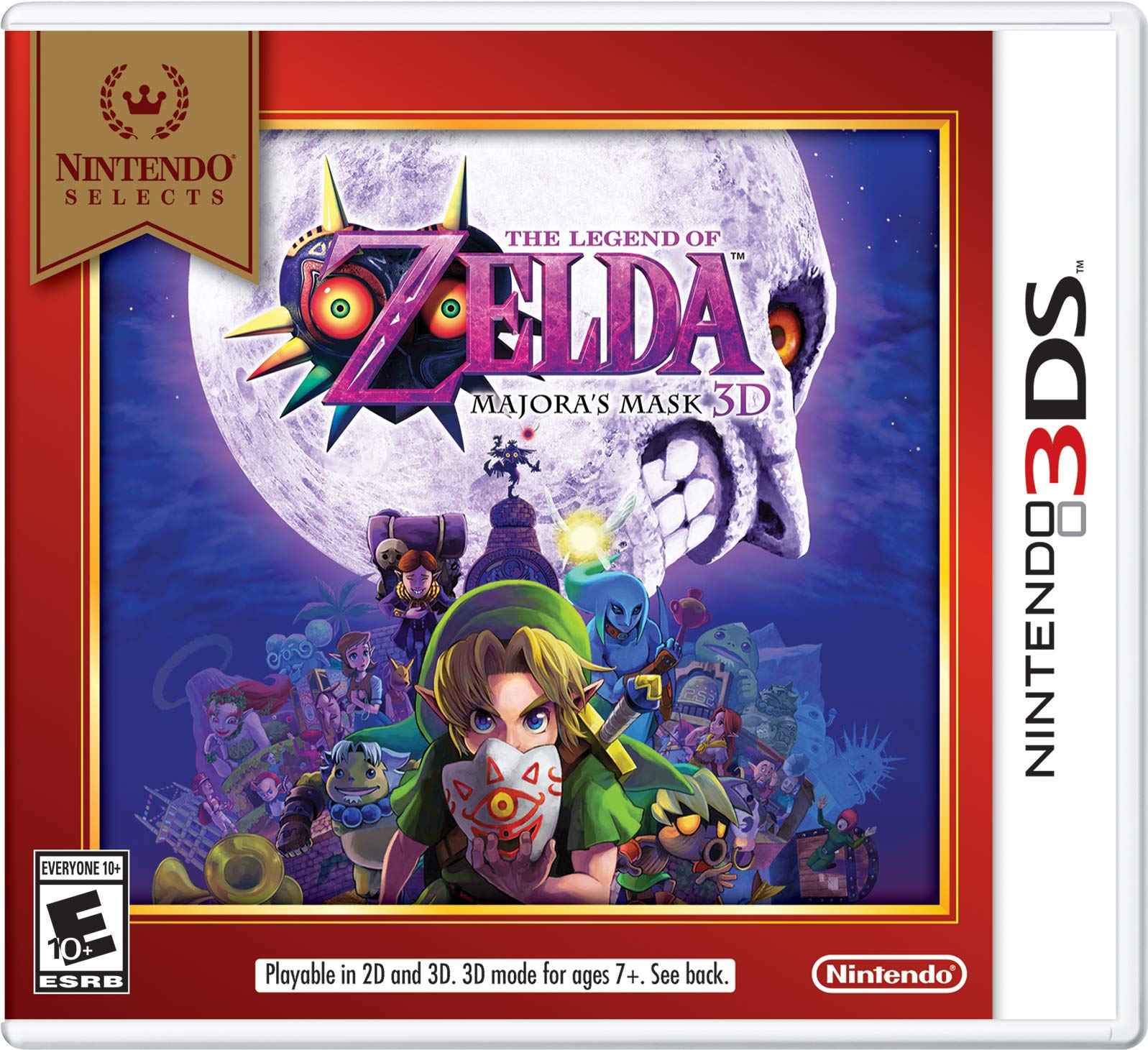 Foto 2 pulgar | Videojuego Nintendo 3ds Nintendo Selecciona The Legend Of Zelda Majora's Mask 3d - Venta Internacional.
