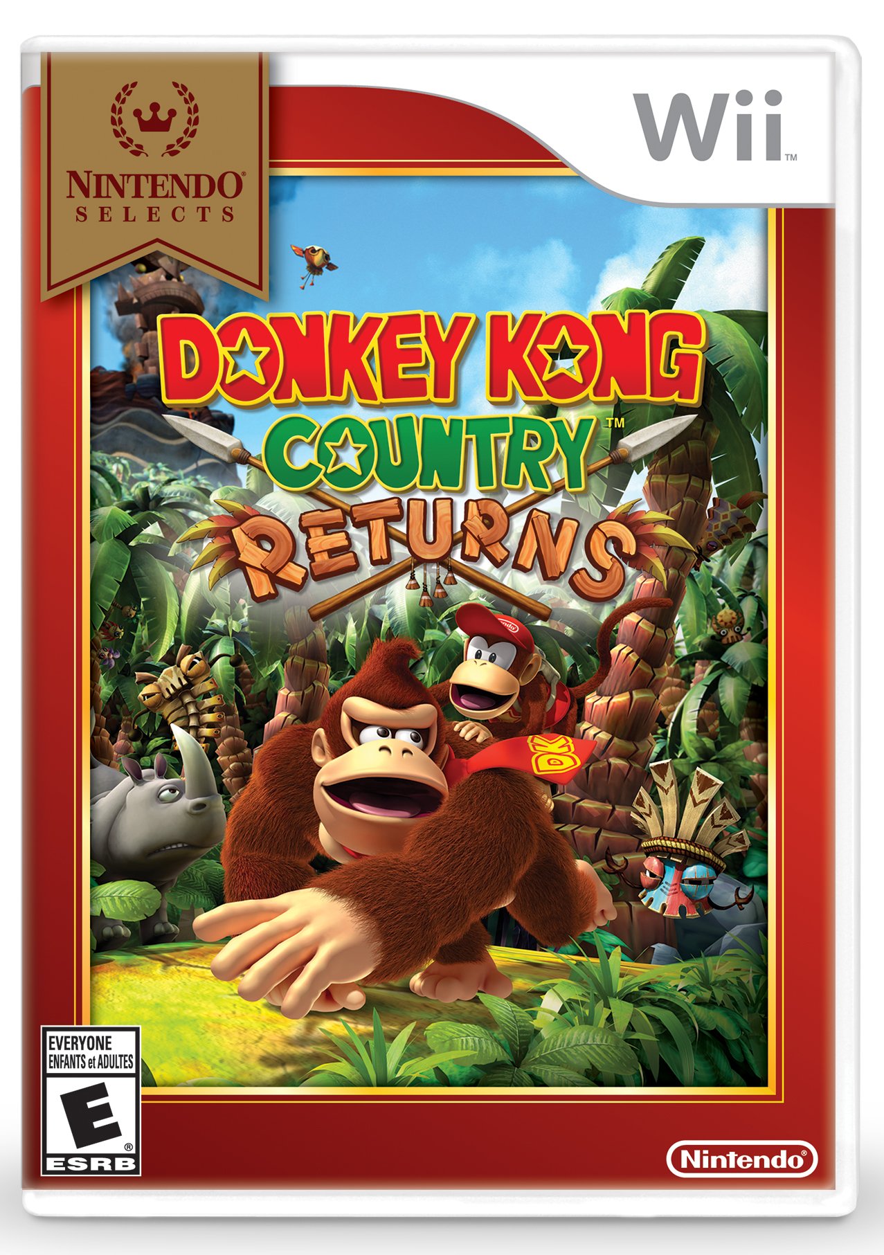 Foto 1 | Videojuego Nintendo Selecciona Donkey Kong Country Returns Wii - Venta Internacional.