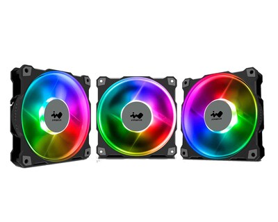 Foto 3 | Ventilador Inwin Jupiter Aj120 3x120mm color Negro Argb Iw-fn-aj120-3pk 1800rpm 35dba