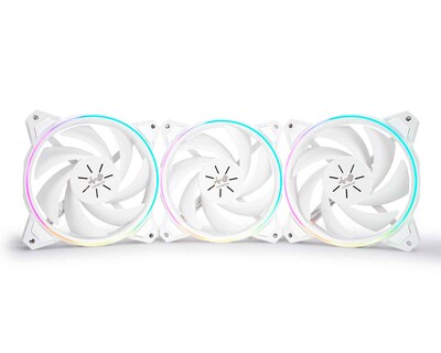 Foto 1 | Ventilador In Win Sirius Pure Asp120 3x120 Argb Asp120fan-3pk color Blanco