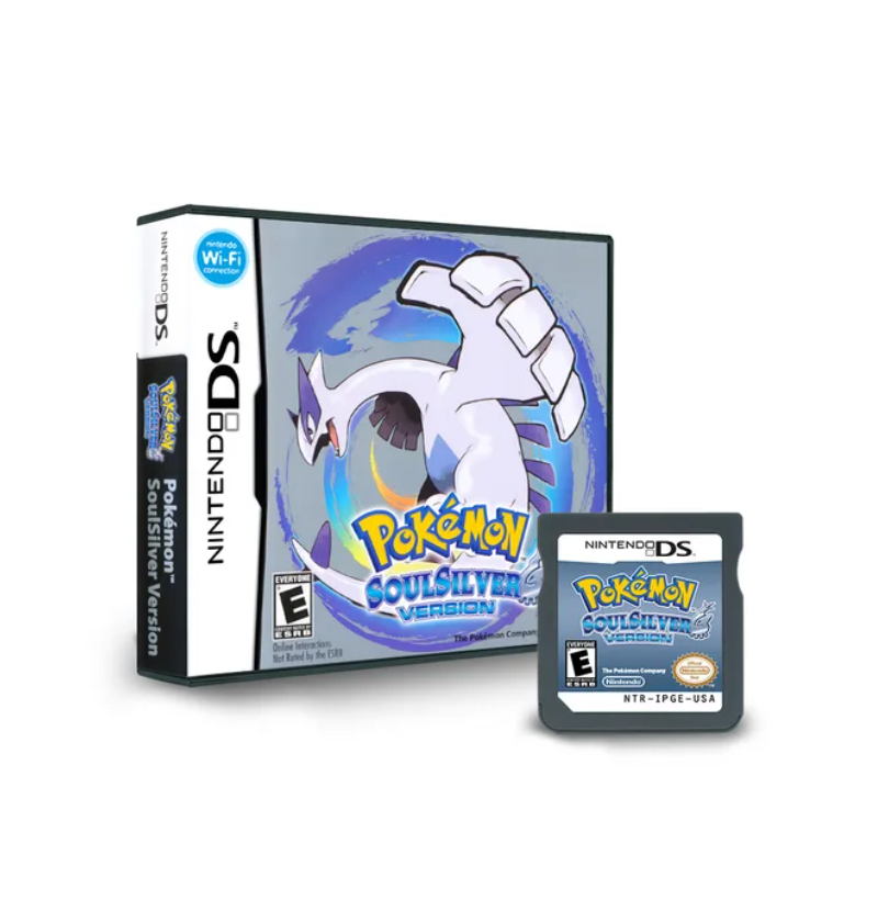 Cartucho R4 Pokémon Soulsilver Inglés Estuche Nintendo Ds