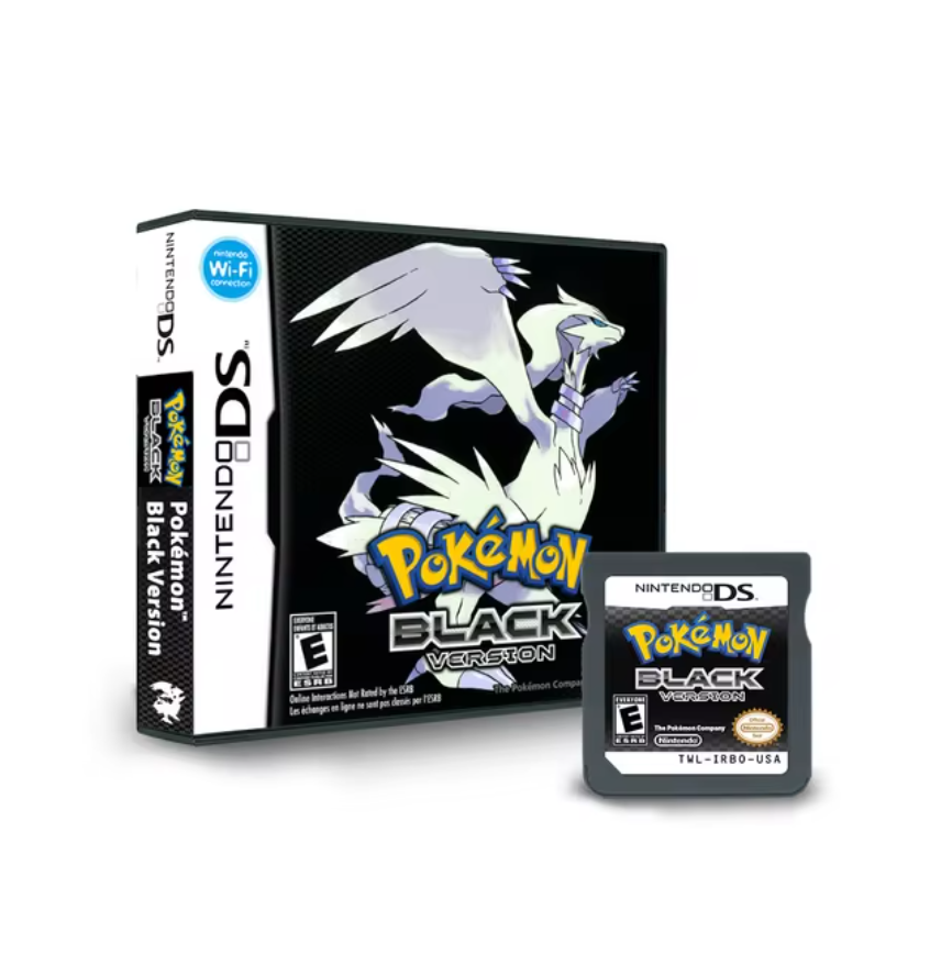 Cartucho R4 Pokémon Black Inglés Estuche Nintendo Ds