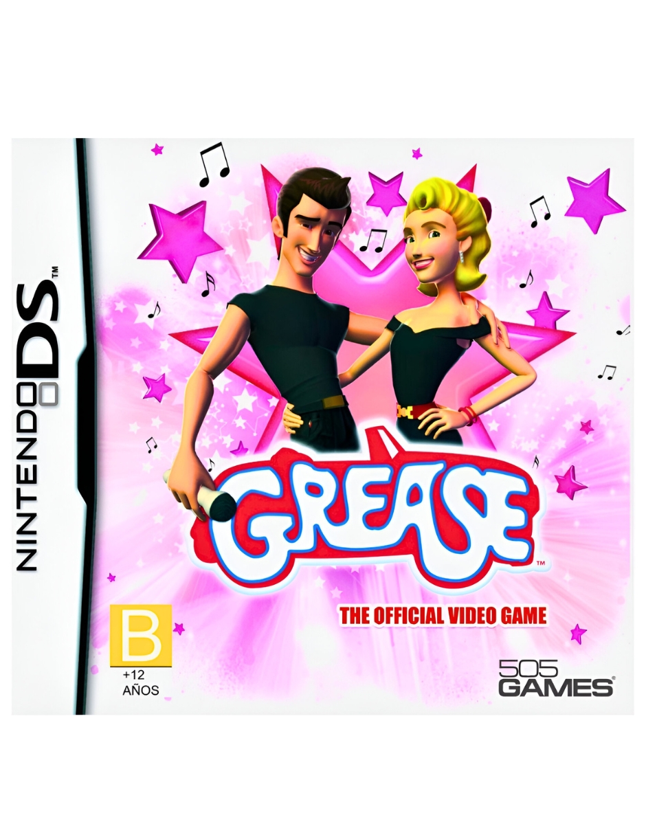 Foto 2 pulgar | Grease Videojuego para Nintendo Ds