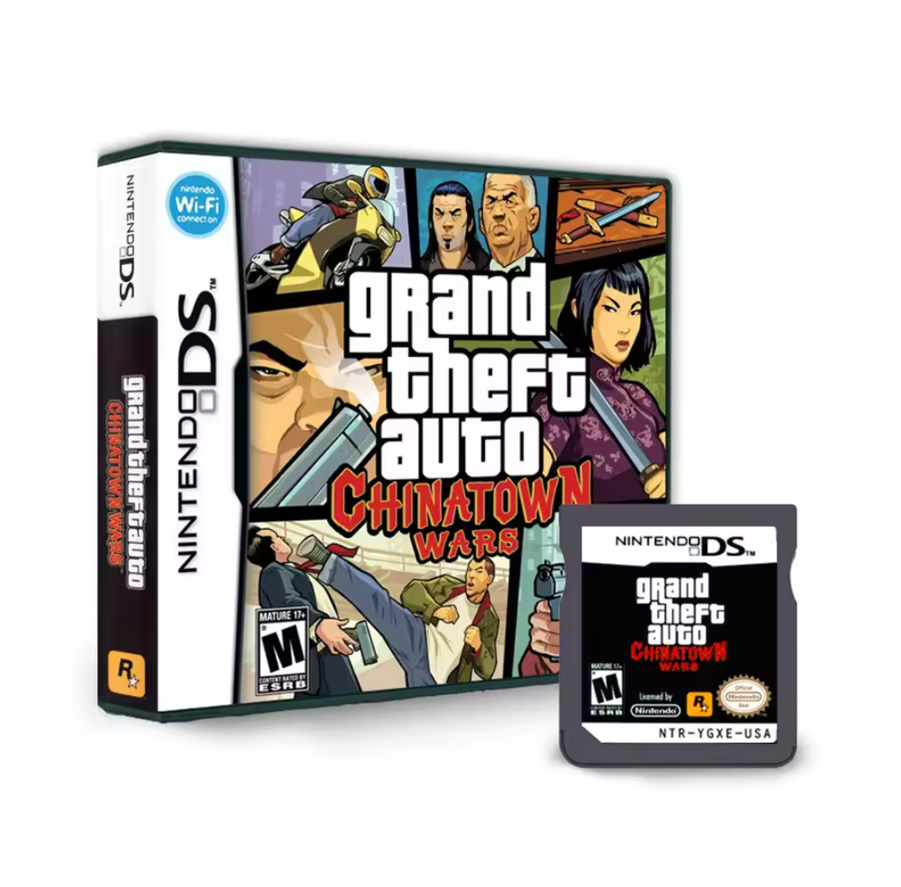 Foto 2 pulgar | Cartucho R4 Gta Chinatown Wars En Inglés Nintendo Ds