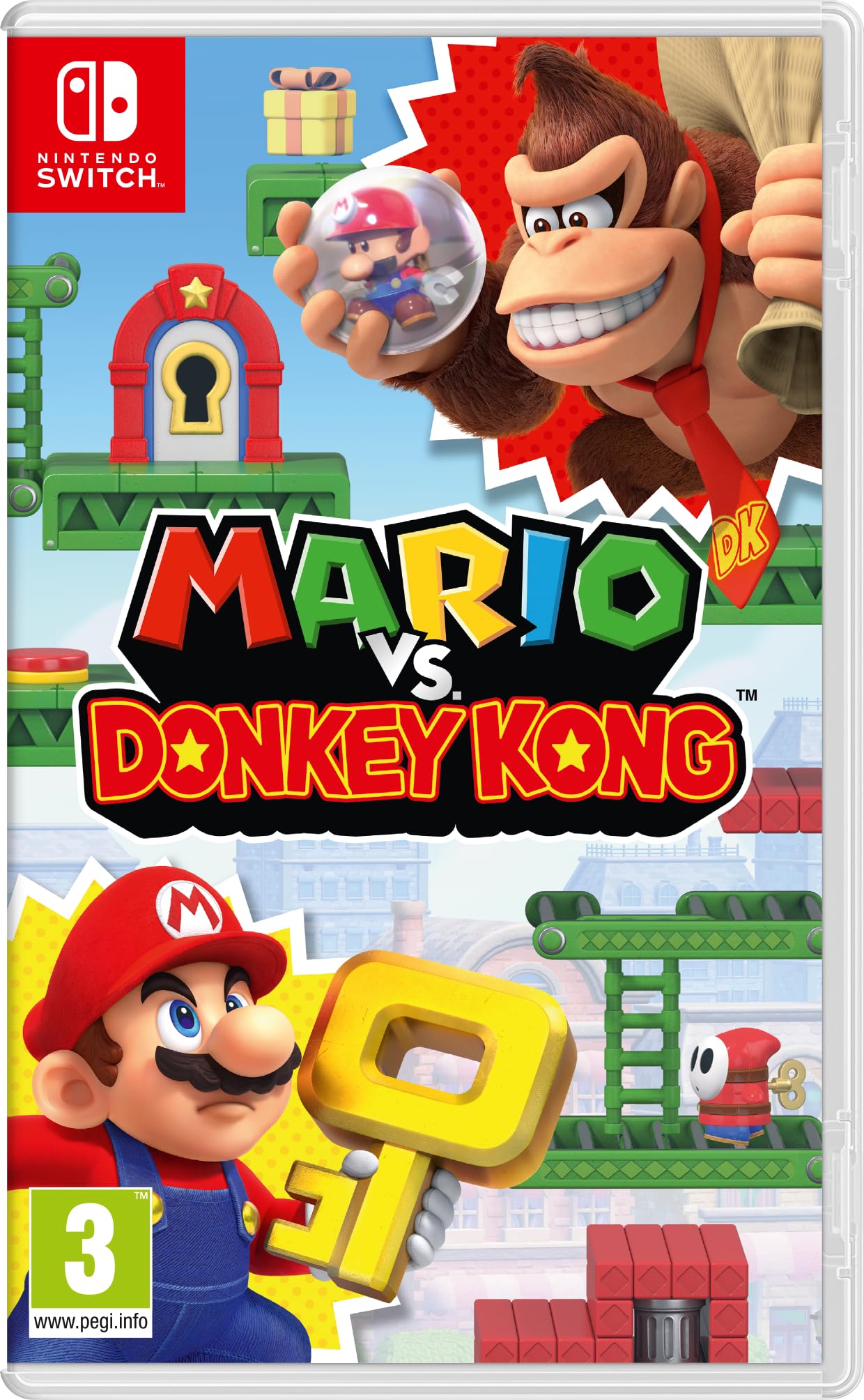 Foto 2 pulgar | Videojuego Nintendo Mario Contra Donkey Kong Para Switch - Venta Internacional.