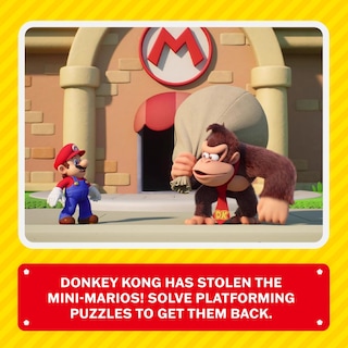 Foto 2 | Videojuego Nintendo Mario Contra Donkey Kong Para Switch - Venta Internacional.