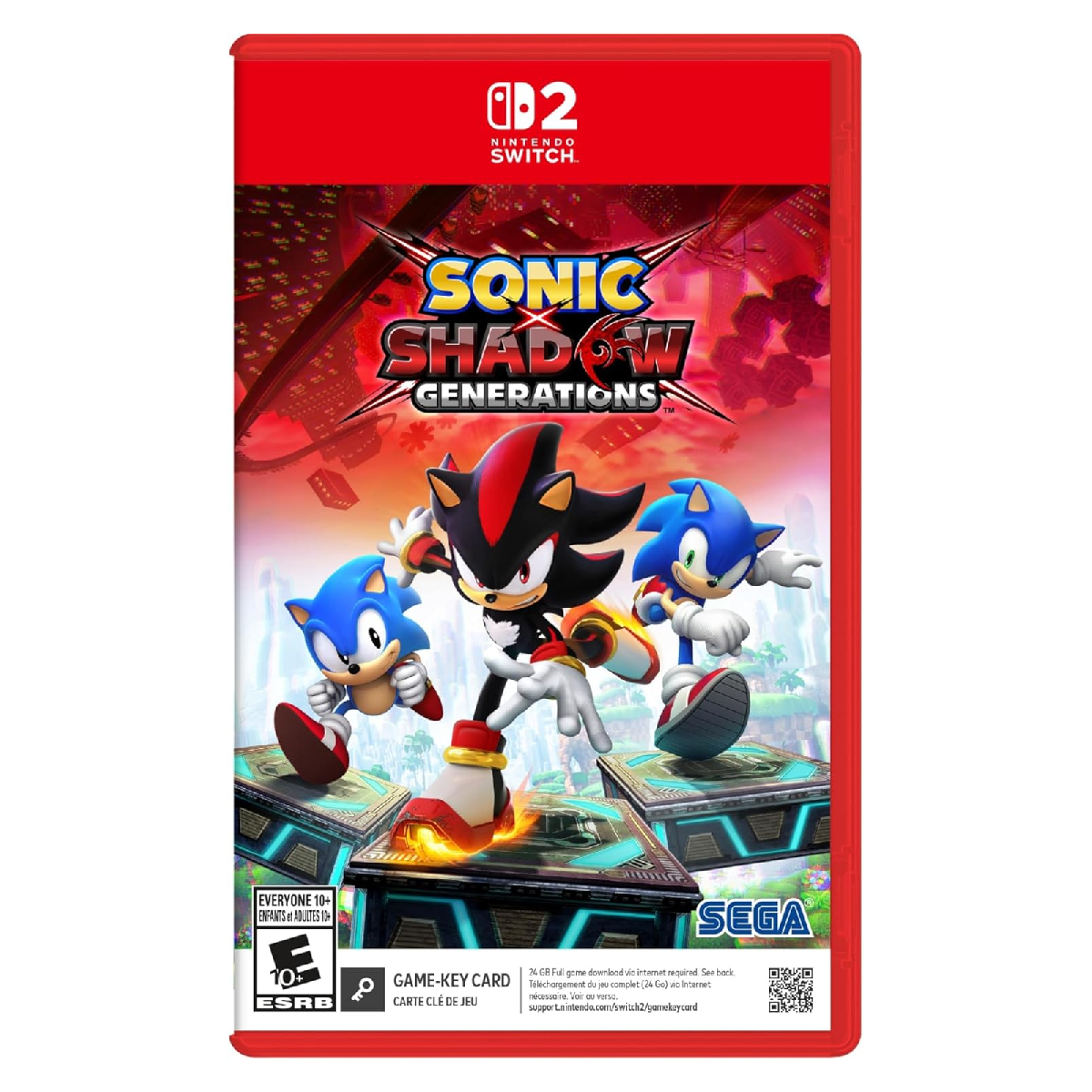 Nintendo Switch 2 Juego Sonic X Shadows Generations