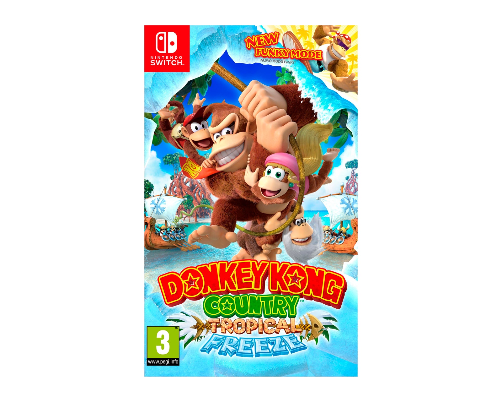 Donkey Kong Country Tropical Freeze para Nintendo Switch $1,149