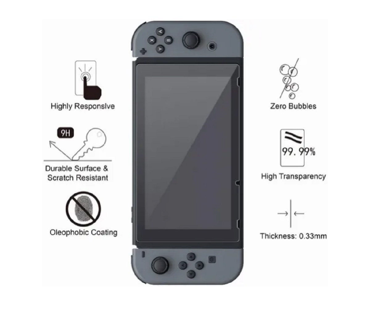 Foto 3 pulgar | Funda y Protector de Pantalla Malubero Multicolor Compatible con Nintendo Switch