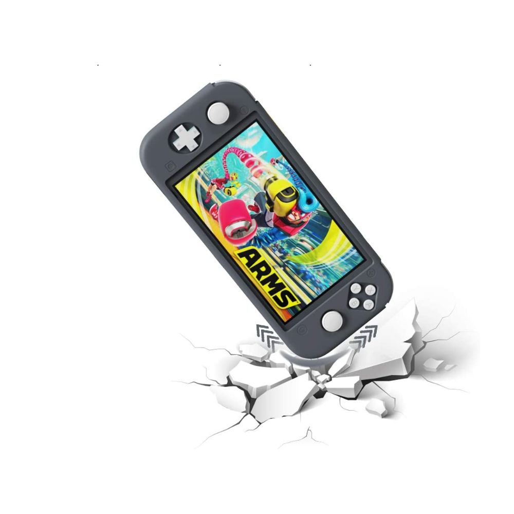 Foto 4 pulgar | Protector de Silicón Gadgets And Fun Para Nintendo Switch Lite color Gris