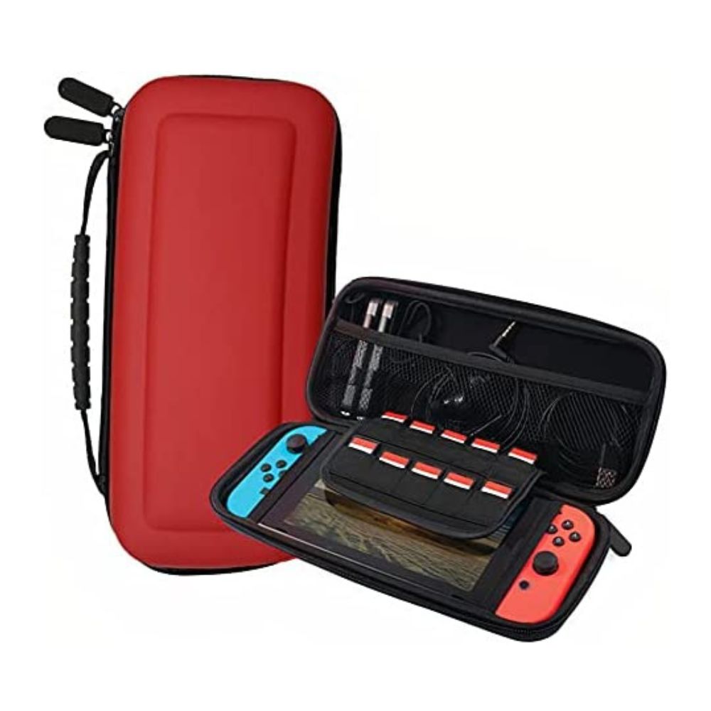 Foto 3 pulgar | Estuche de Protección Gadgets and Fun Rojo para Nintendo Switch