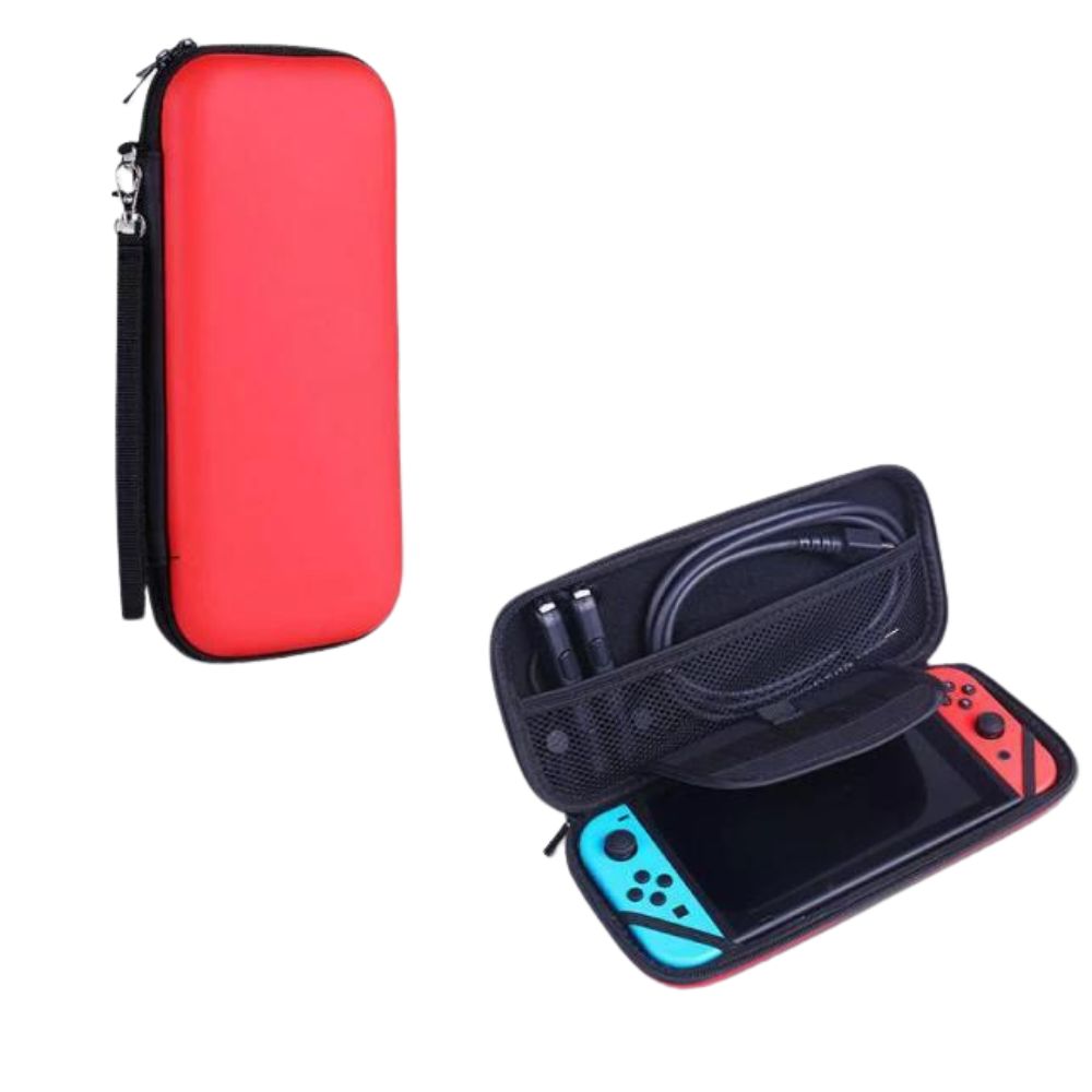 Foto 3 pulgar | Estuche de Protección Gadgets and Fun Rojo para Nintendo Switch Oled